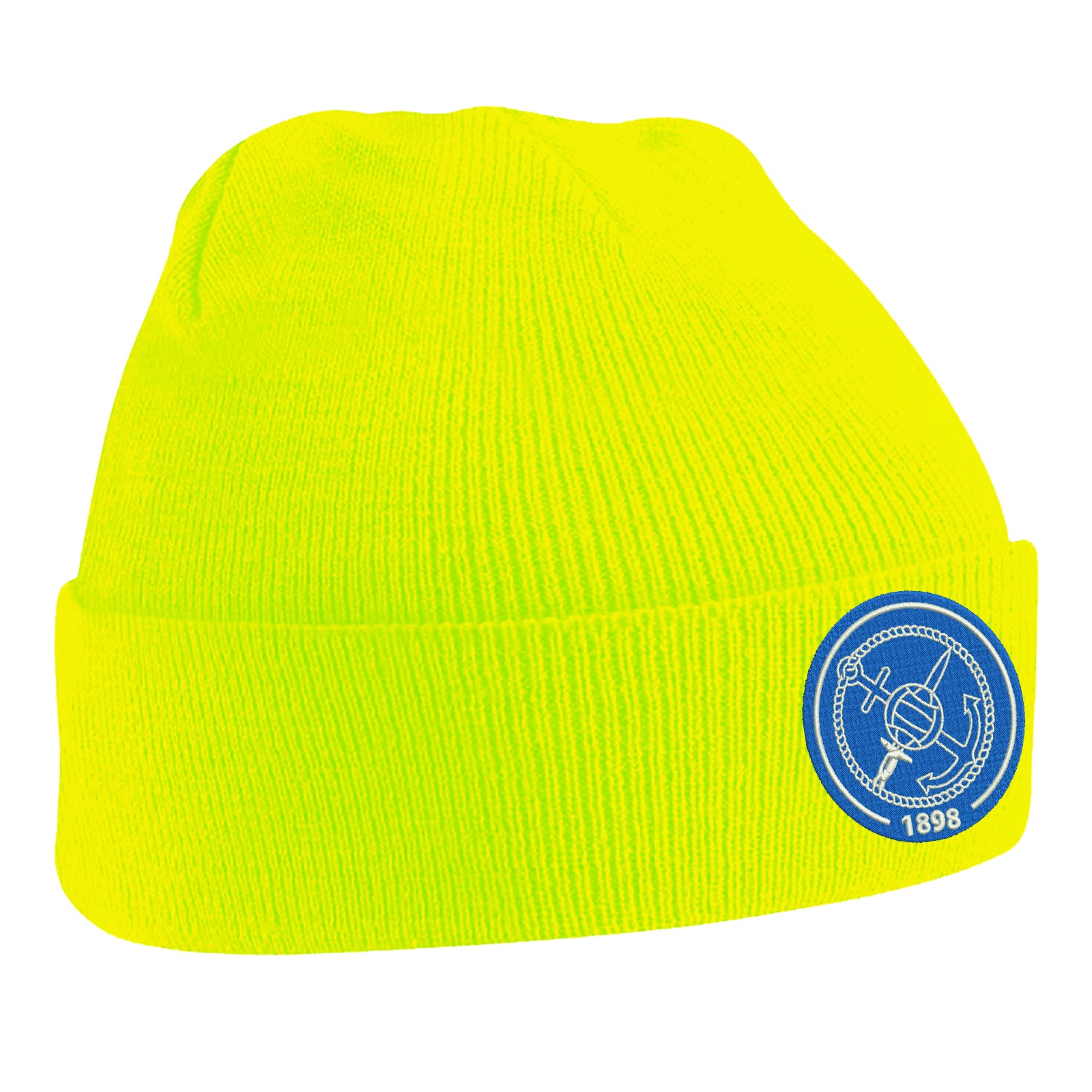 Retro Portsmouth Football Beanie Hat
