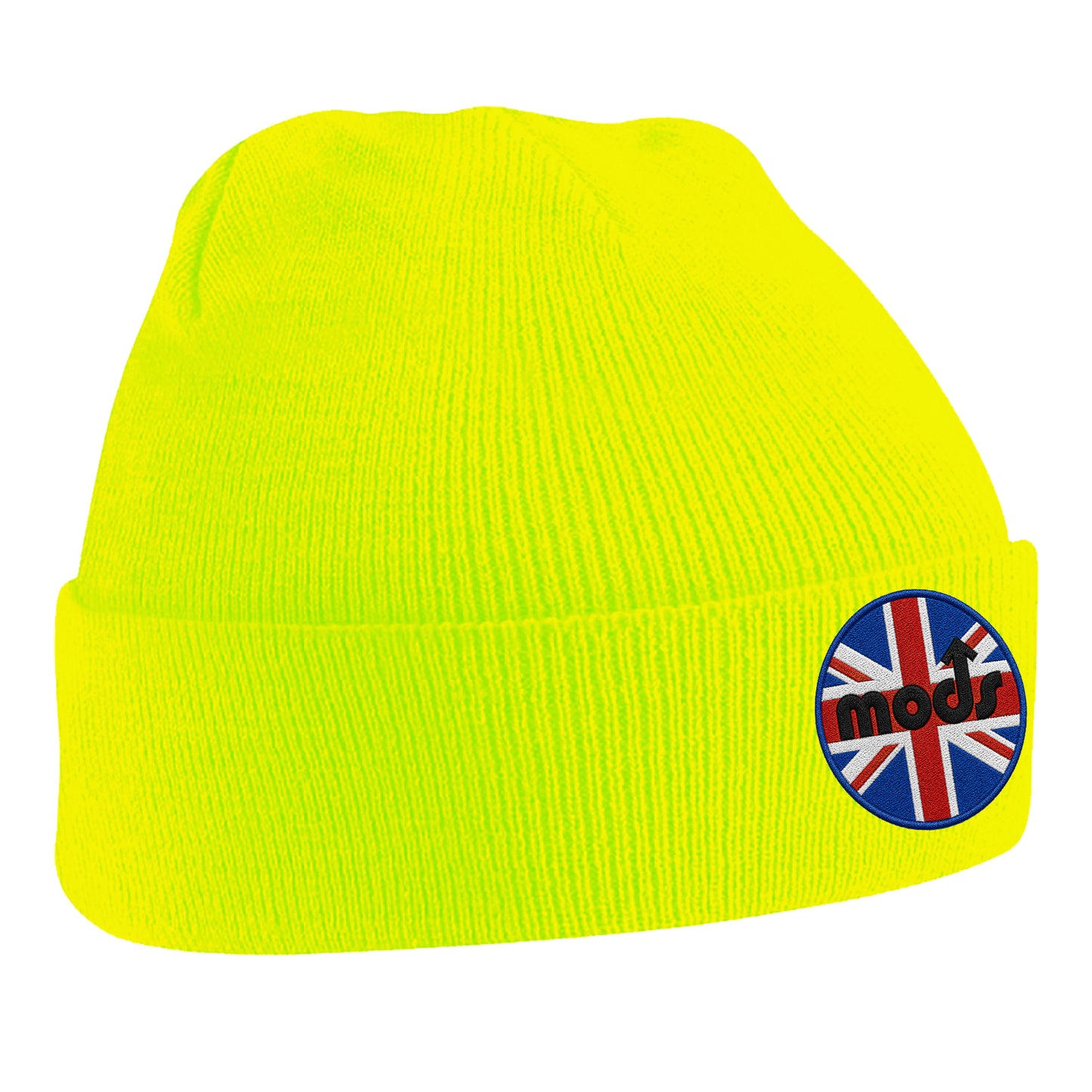 Mods Union Jack Beanie Hat 