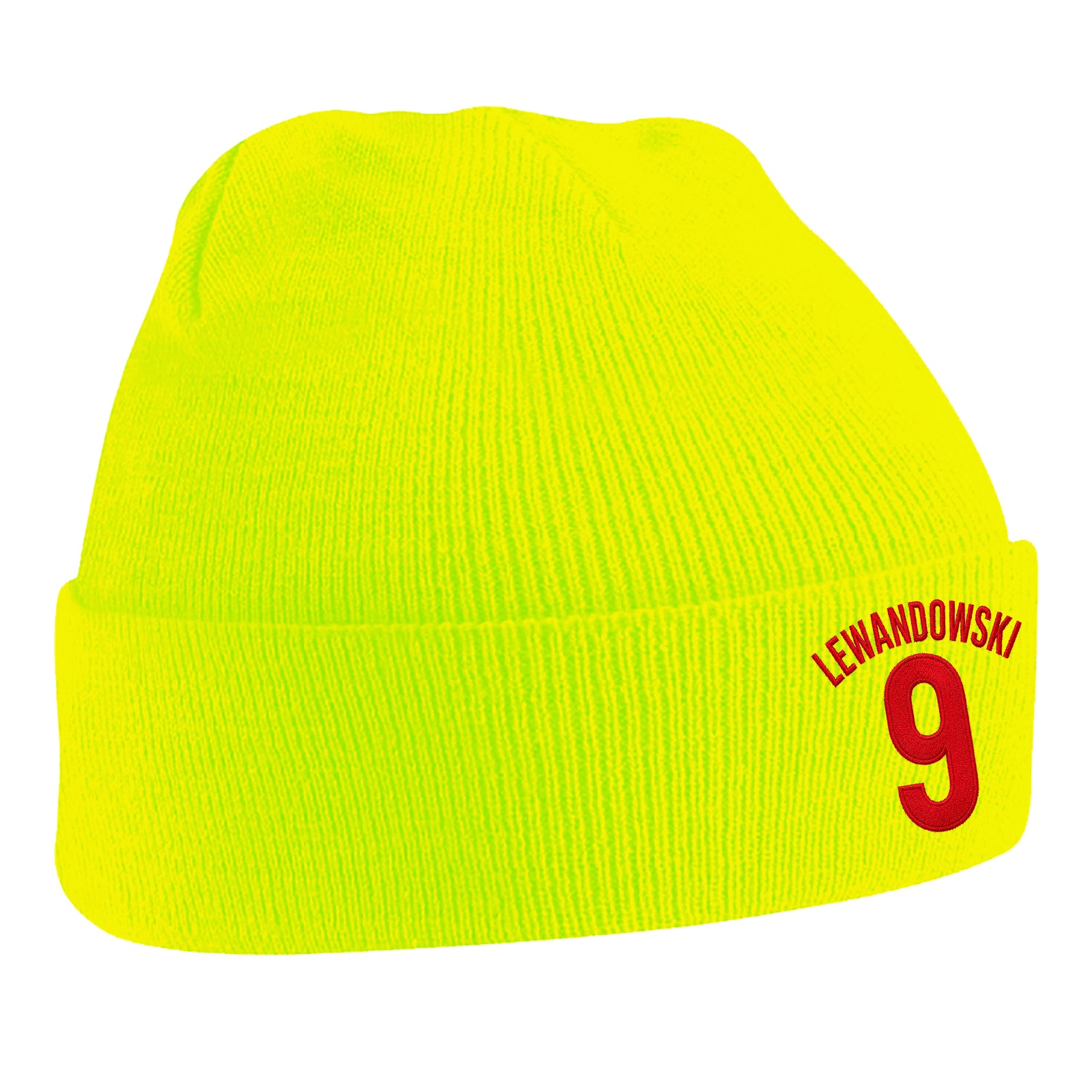 Poland-Football Beanie Hat