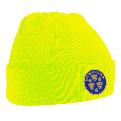 Shrewsbury Town Breathe on em Salop Beanie Hat