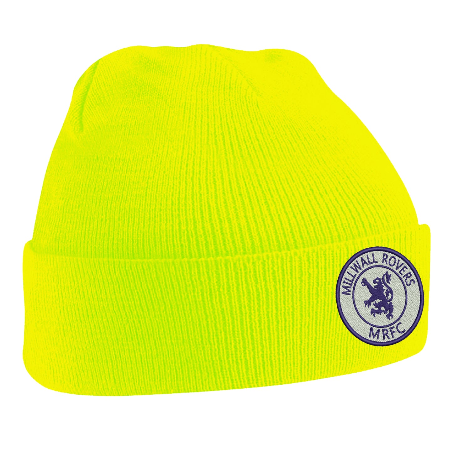 Retro Millwall Rovers MRFC Embroidered Beanie Hat
