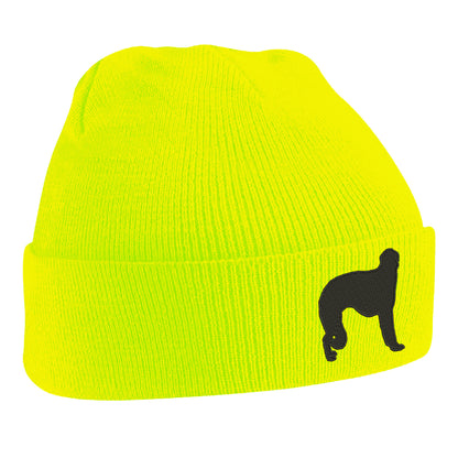 Borzoi Embroidered Beanie Hat