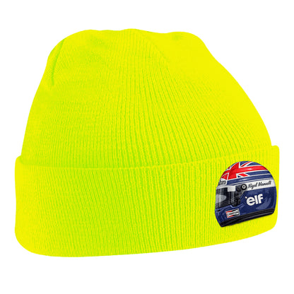 Nigel Mansell World Champion 1992 Beanie Hat