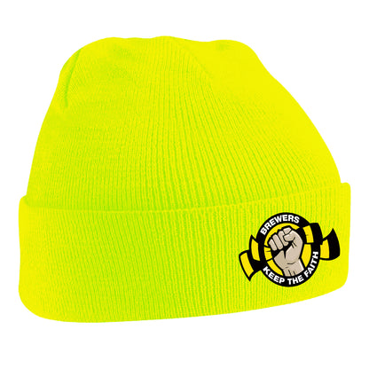 Milwaukee Brewers Embroidered Beanie Hat