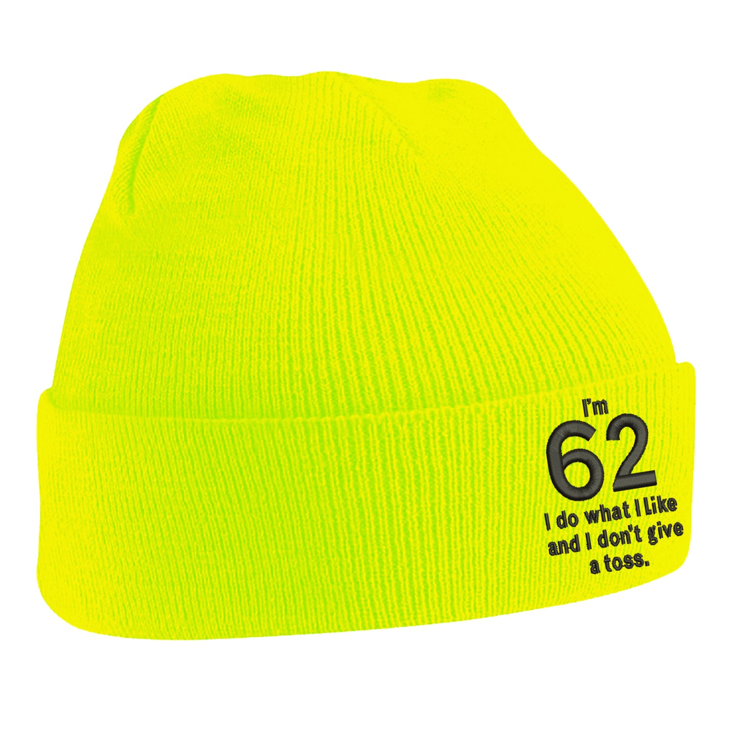 62nd Birthday Beanie Hat