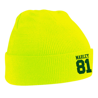 Bob Marley Football Beanie Hat 