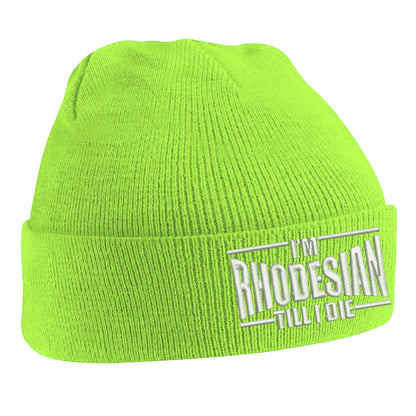 I'm Rhodesian Till I Die Beanie Hat 