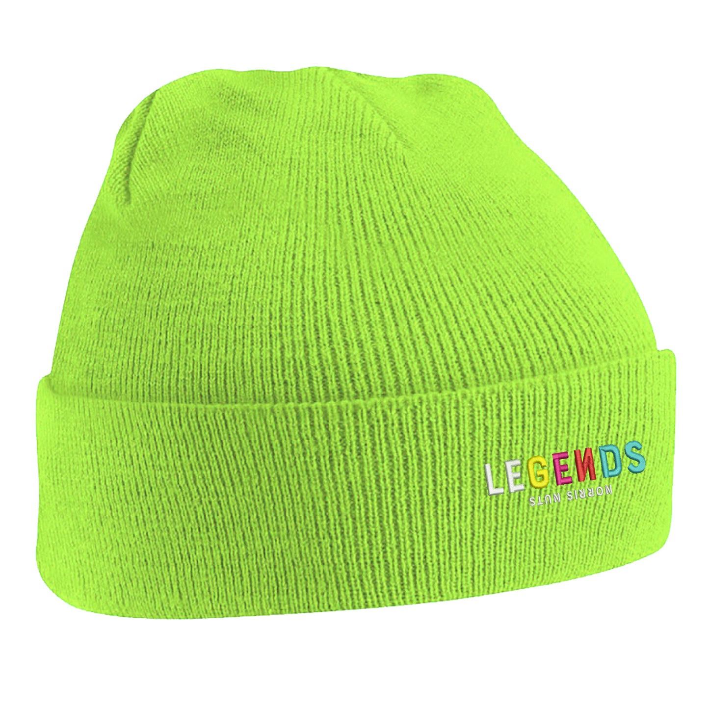 Norris Nuts Legends Embroidered Beanie Hat