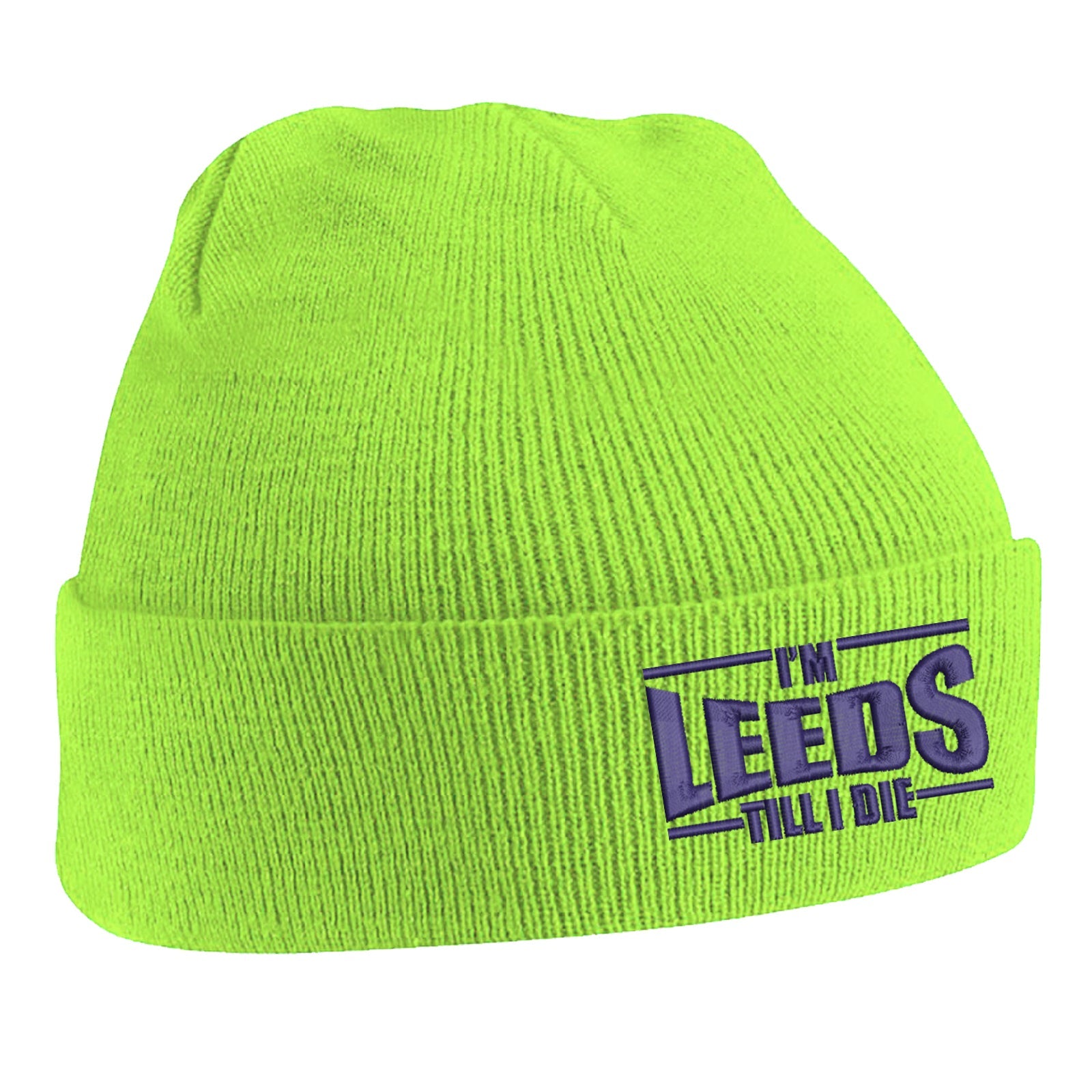 Leeds Football Beanie Hat
