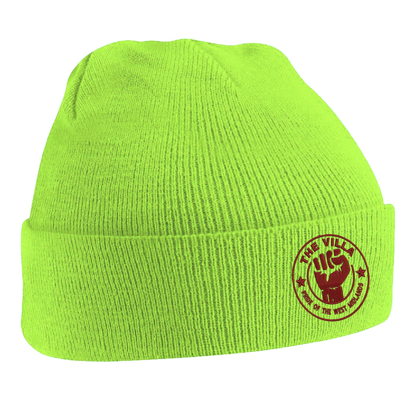 The Villa Pride of The West Midlands Embroidered Beanie Hat