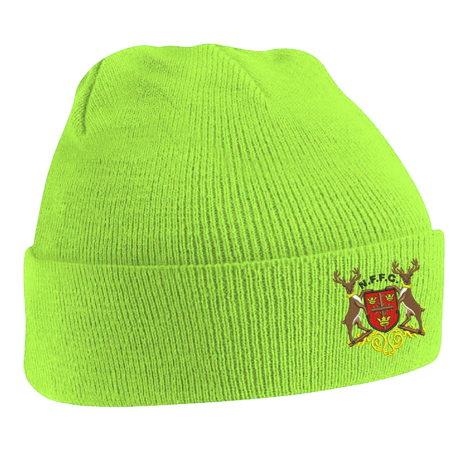 Retro Nottm Forest 1970 Beanie Hat