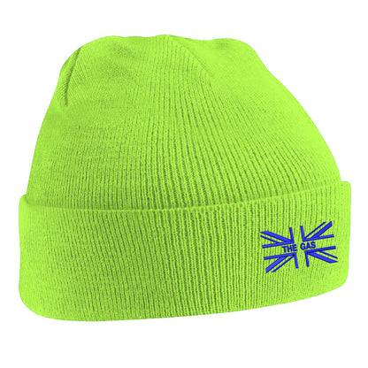The Gas Union Jack Embroidered Beanie Hat