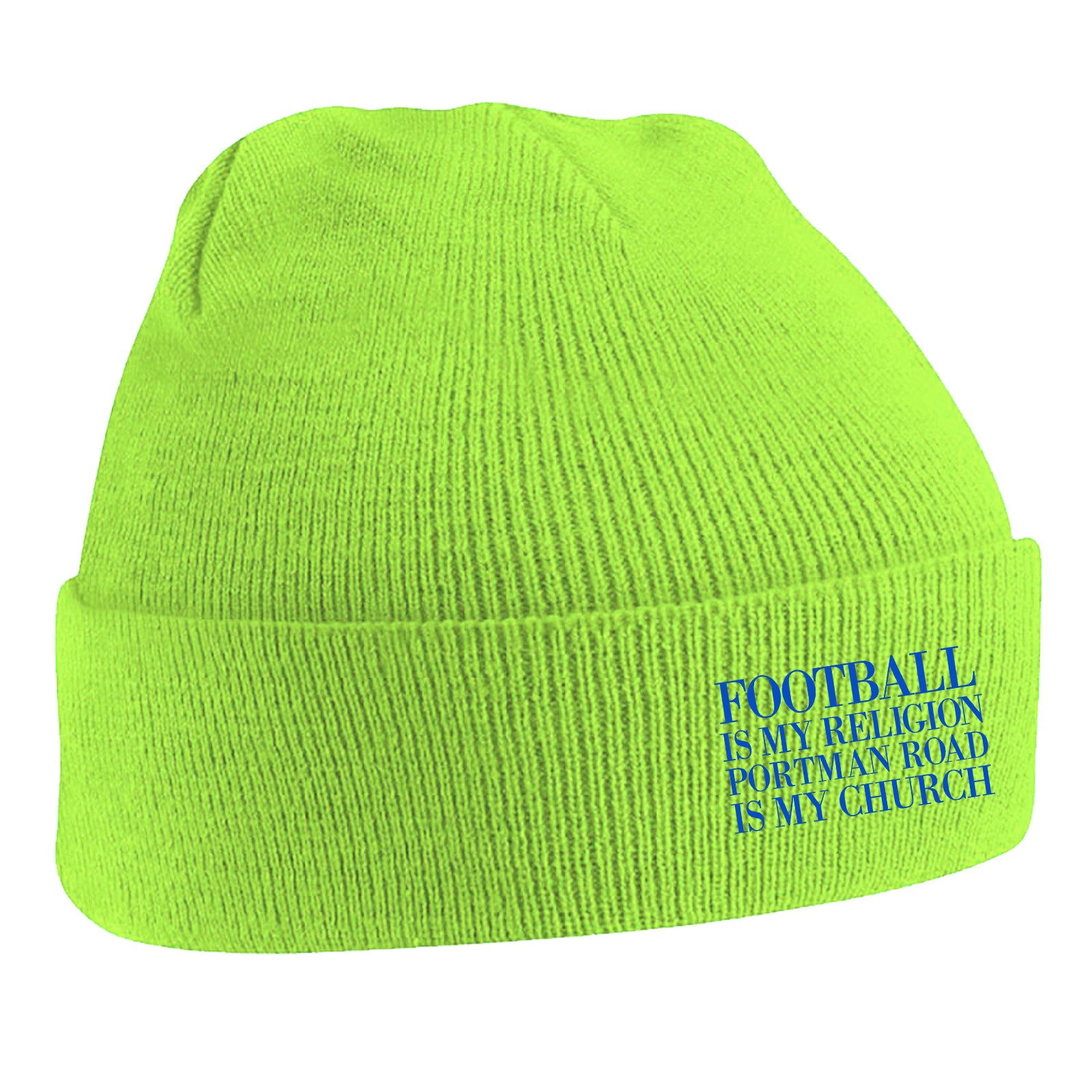 Ipswich Town Portman Road Beanie Hat