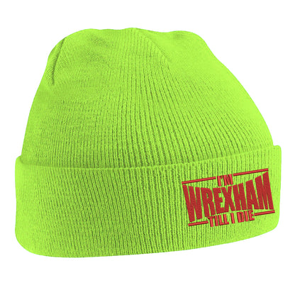 Wrexhm Football Beanie Hat