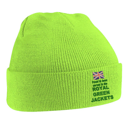 Proud to Have Served in The Royal Green Jackets Beanie Hat