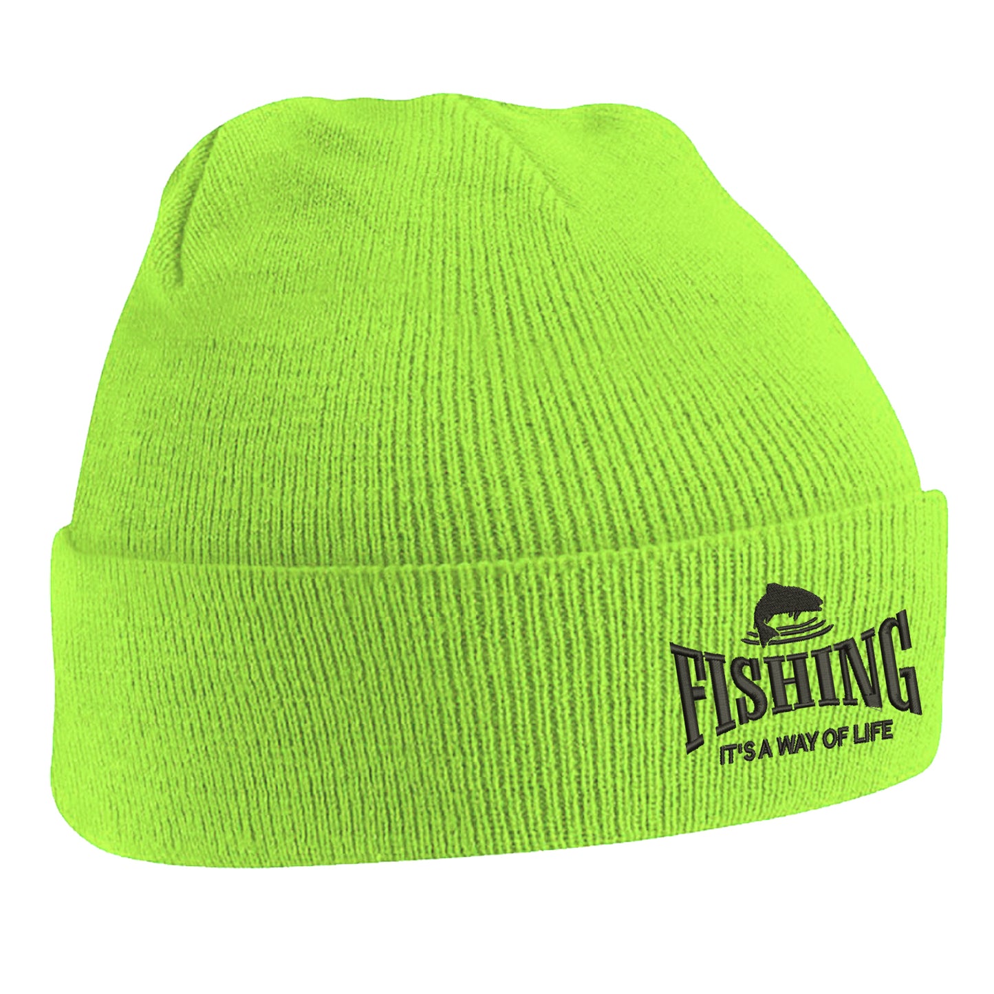 Fishing It's a Way of Life Beanie Hat