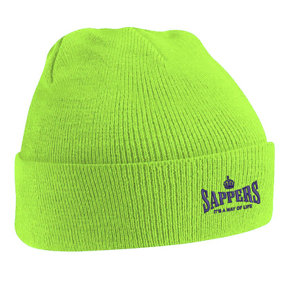 Sappers It's a Way of Life Embroidered Beanie Hat