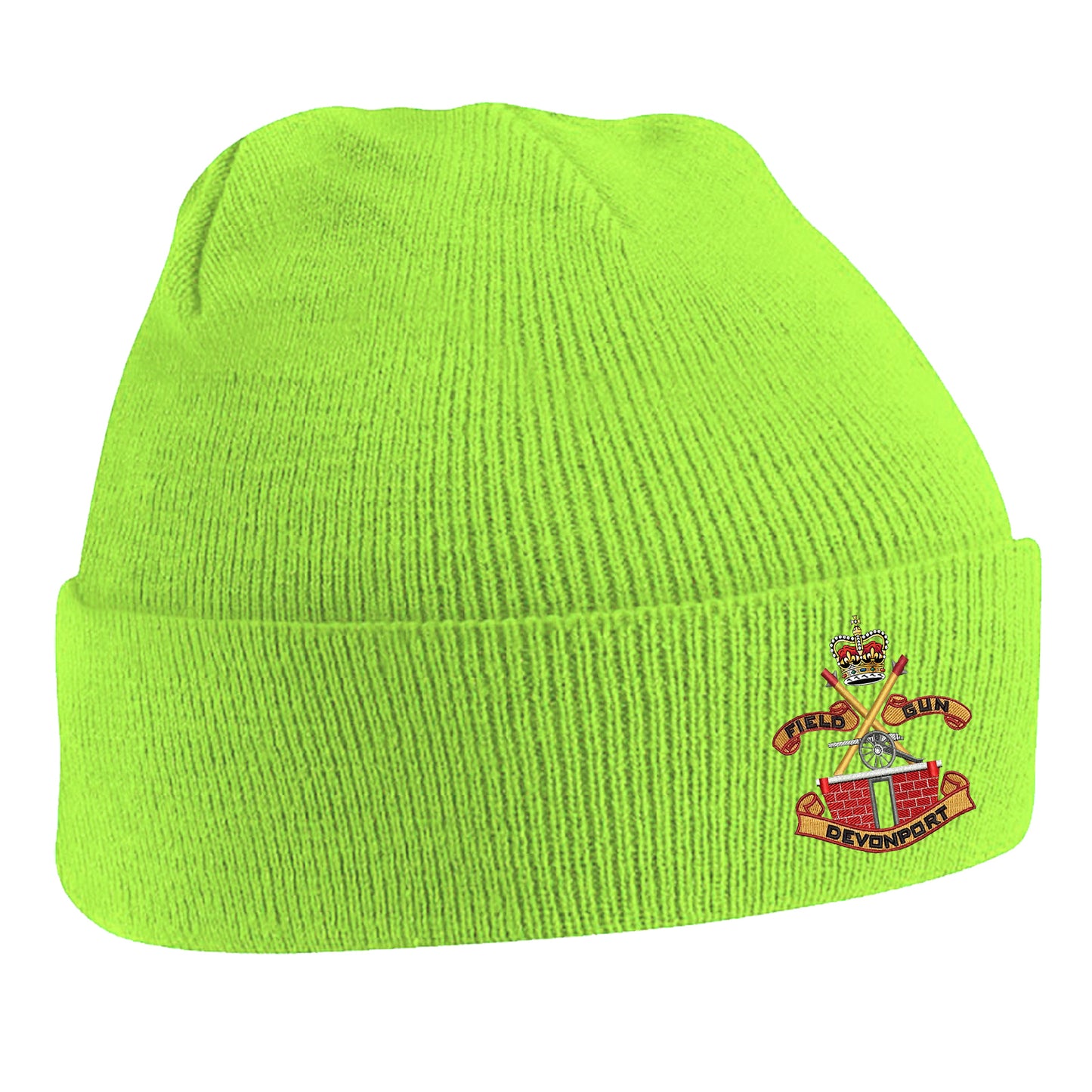 Devonport Field Gun Crew Embroidered Beanie Hat