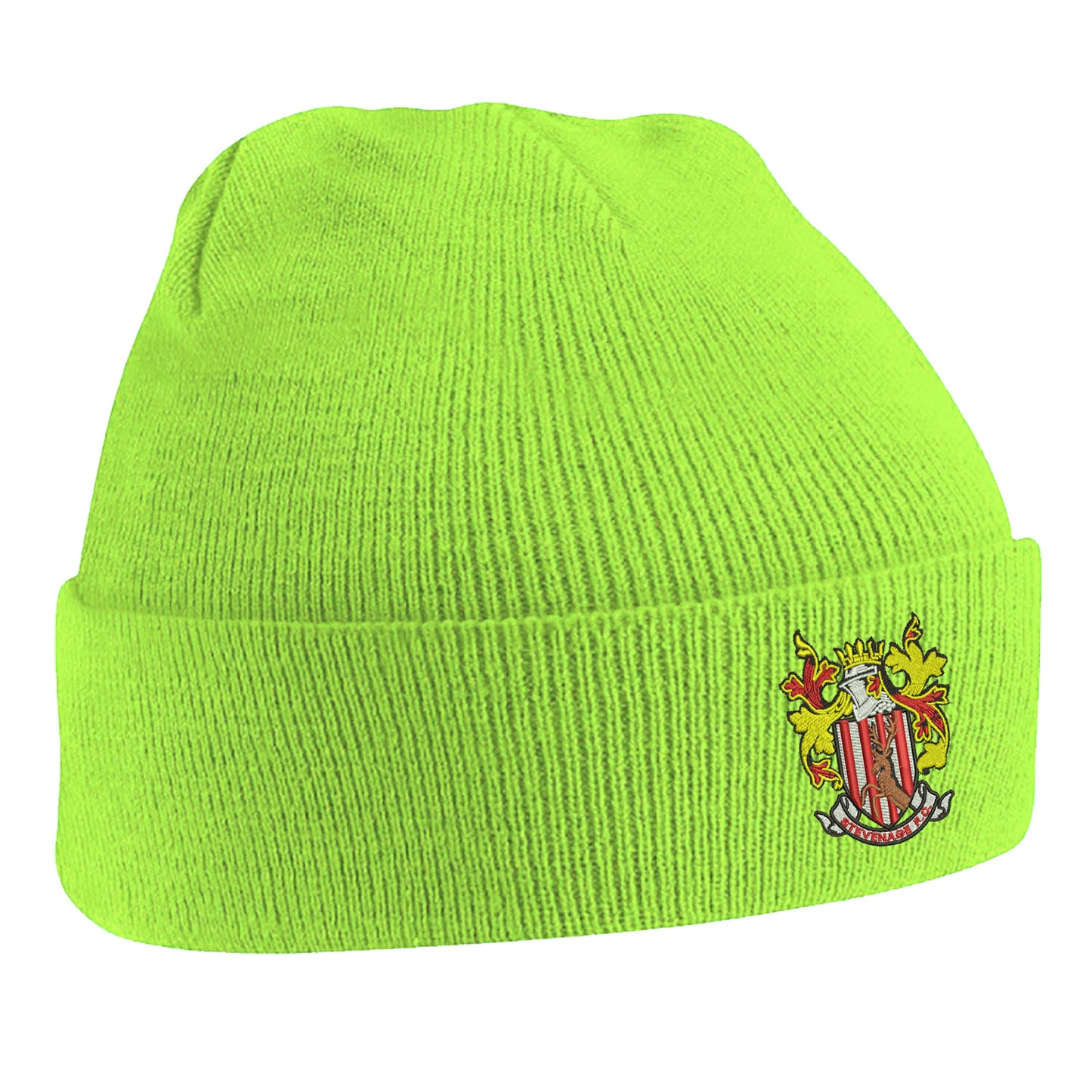 Retro Stevenage 1976 Embroidered Beanie Hat