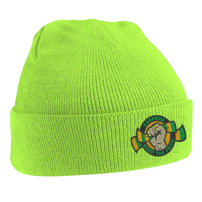 Canaries Keep The Faith Hat
