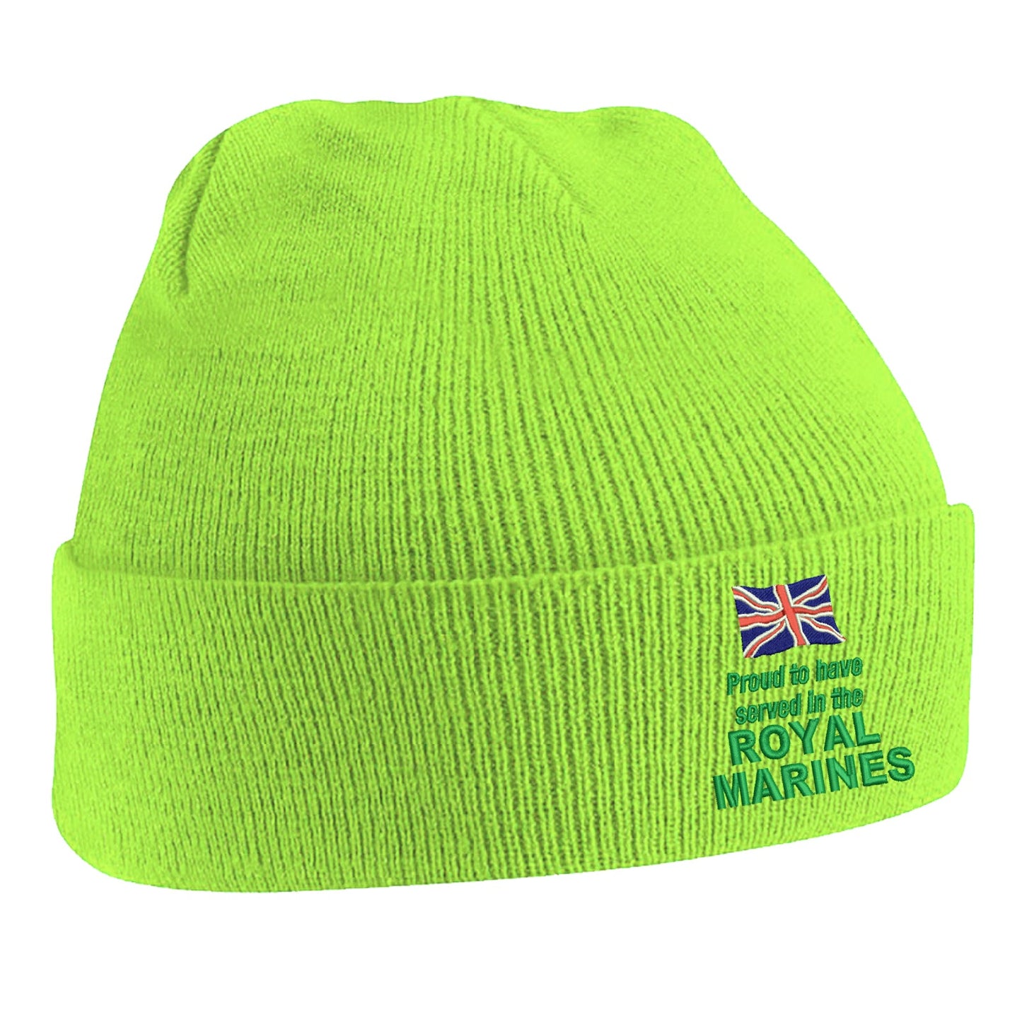 Proud to Have Served in The Royal Marines Beanie Hat