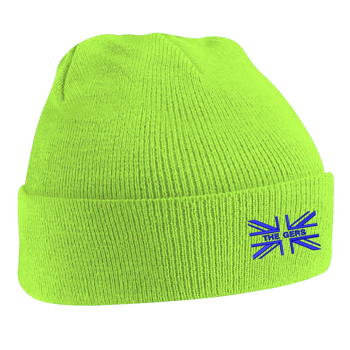 The Gers Union Jack Embroidered Beanie Hat