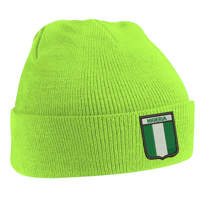 Flag of Nigeria Shield Hat