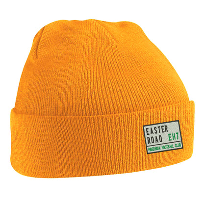 Easter Road EH7 Embroidered Beanie Hat