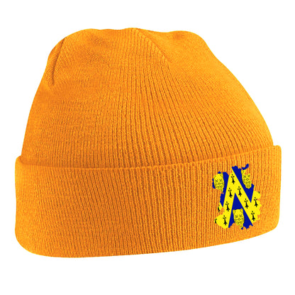 Shropshire Flag Map Embroidered Beanie Hat