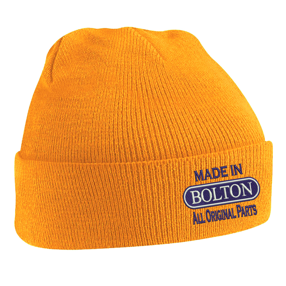 Made in Bolton All Original Parts Beanie Hat