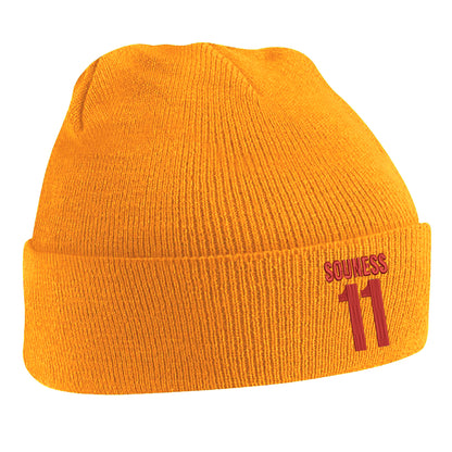 Souness 11 Embroidered Beanie Hat