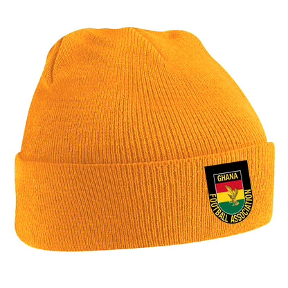 Retro Ghana 1966 Embroidered Beanie Hat