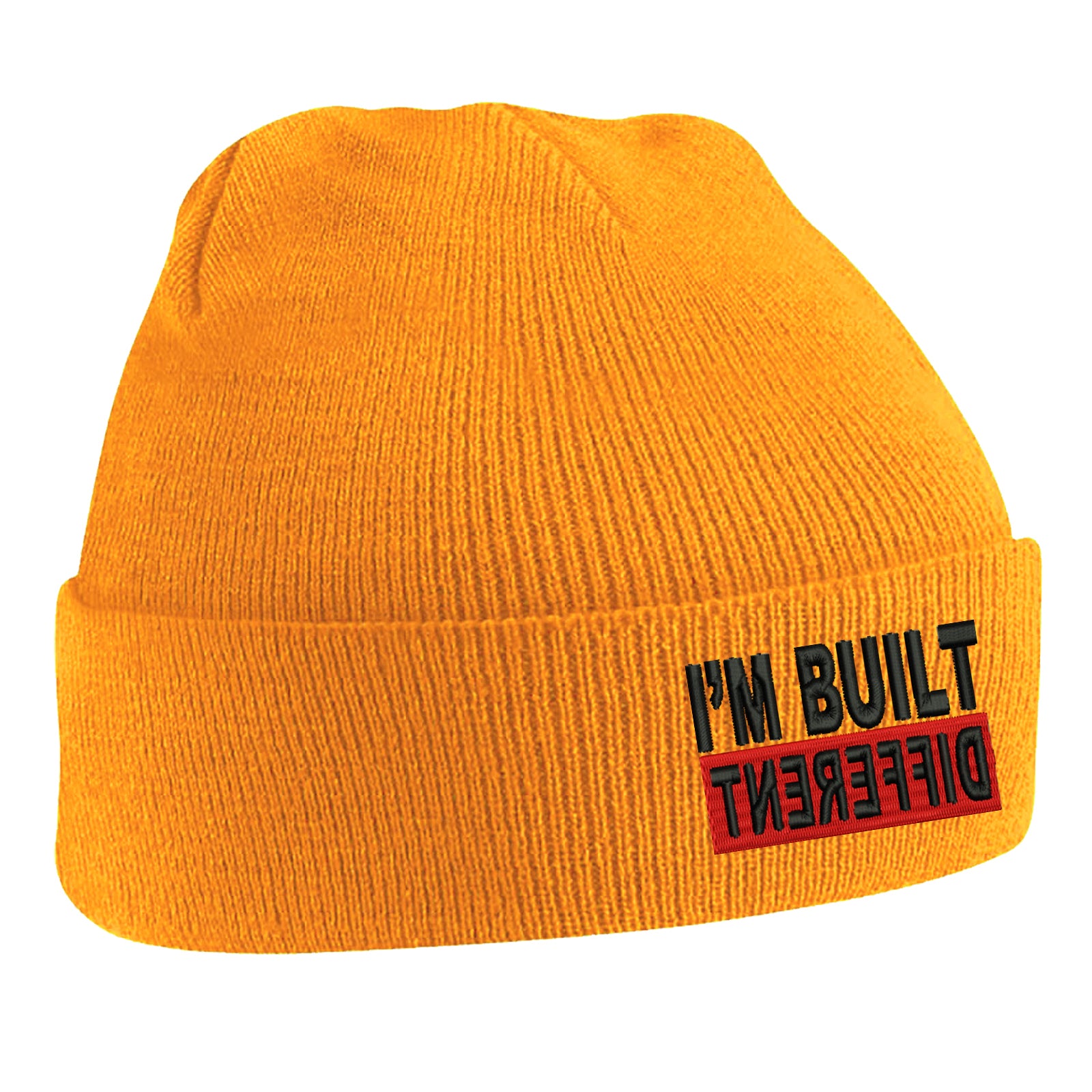 Hits Different Embroidered Beanie Hat