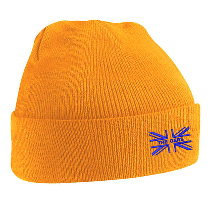 The Gers Union Jack Embroidered Beanie Hat