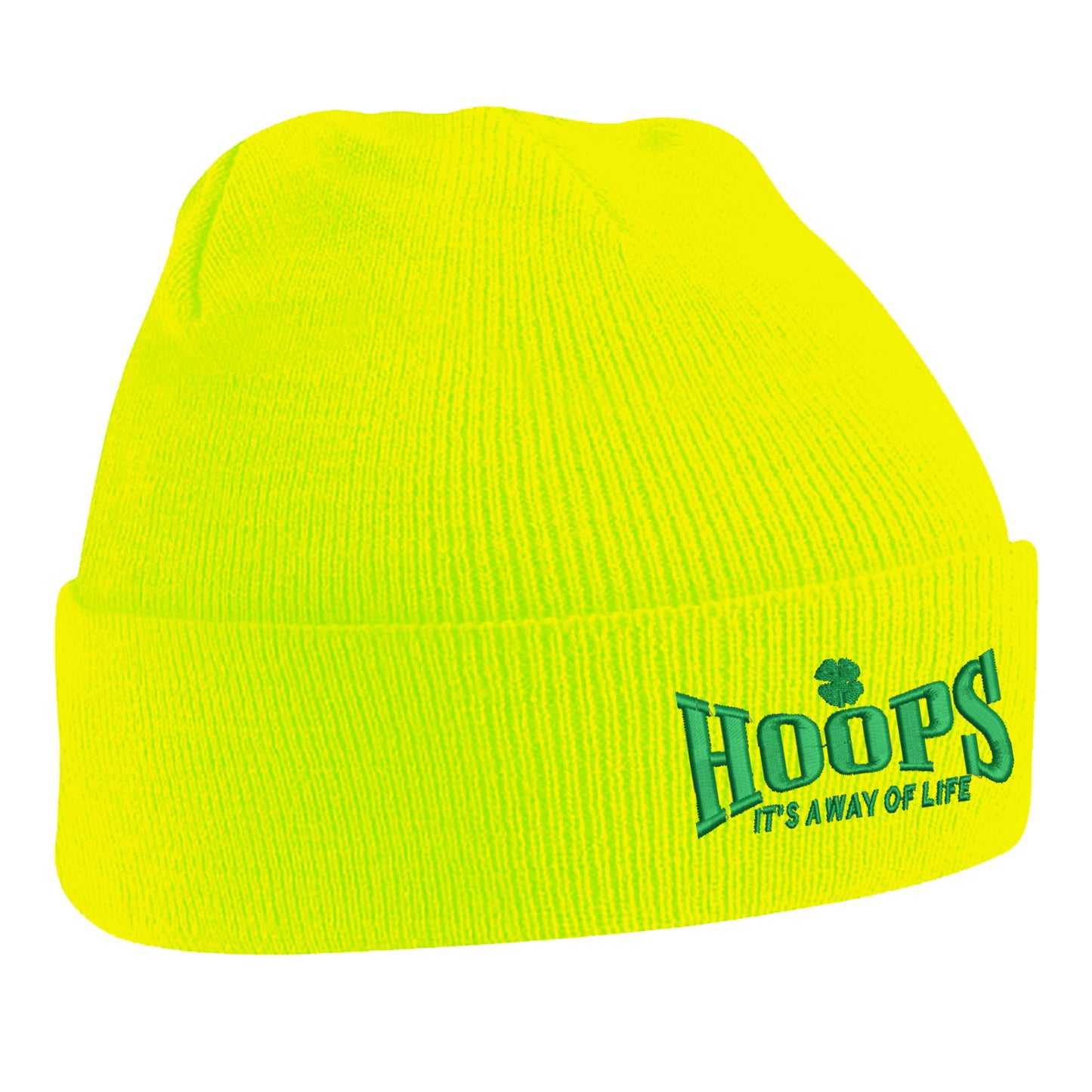 Hoops Its a Way of Life Embroidered Beanie Hat