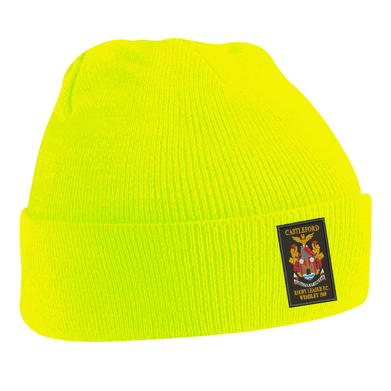Castleford Tigers Rugby League Beanie Hat