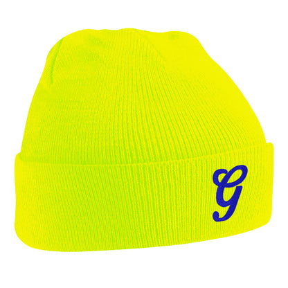 Retro Gillingham 1970 Embroidered Beanie Hat