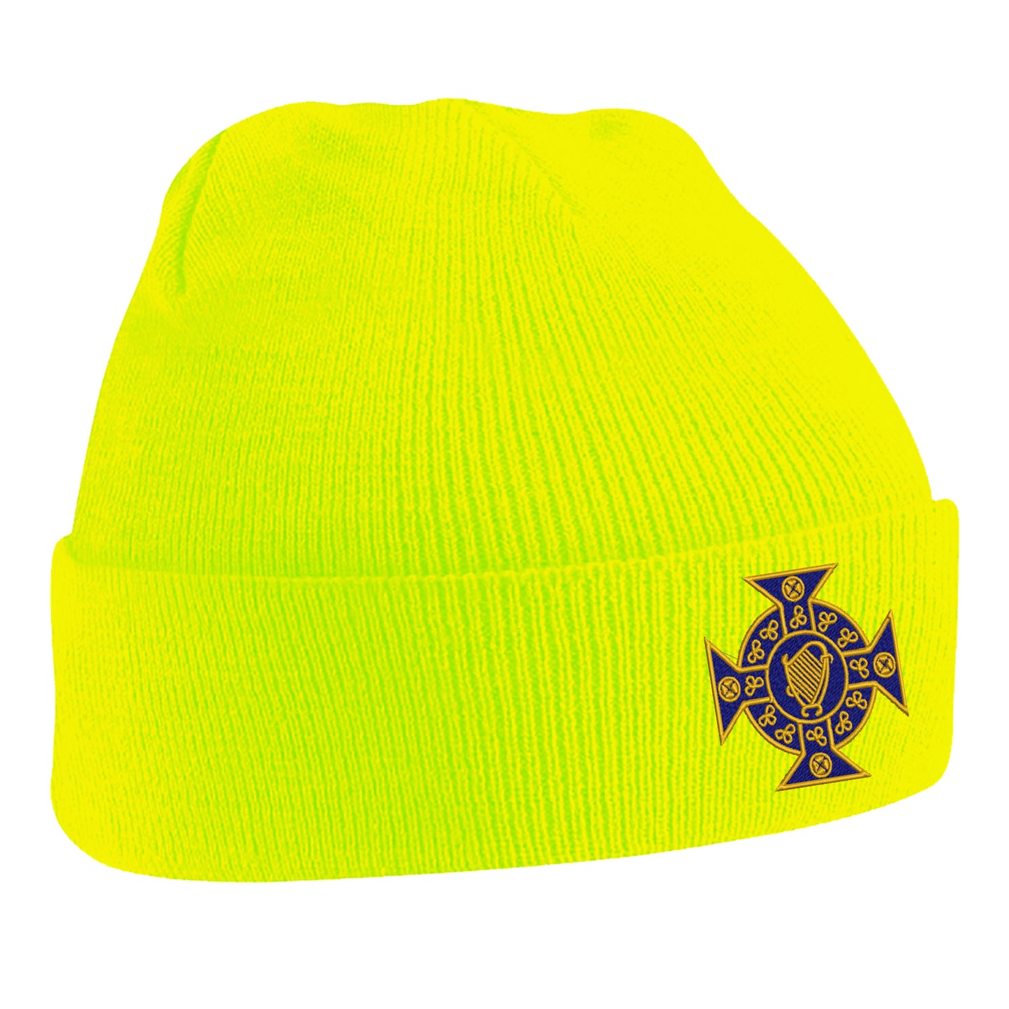 Retro Northern Ireland 1882 Embroidered Beanie Hat