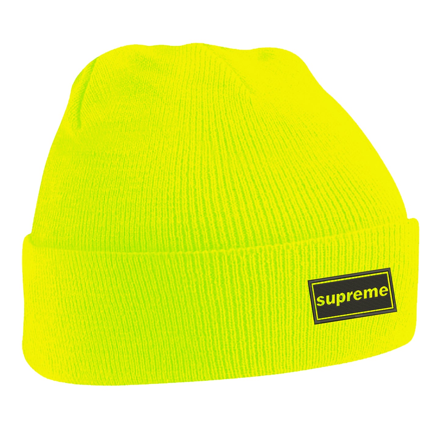Supreme Embroidered Beanie Hat