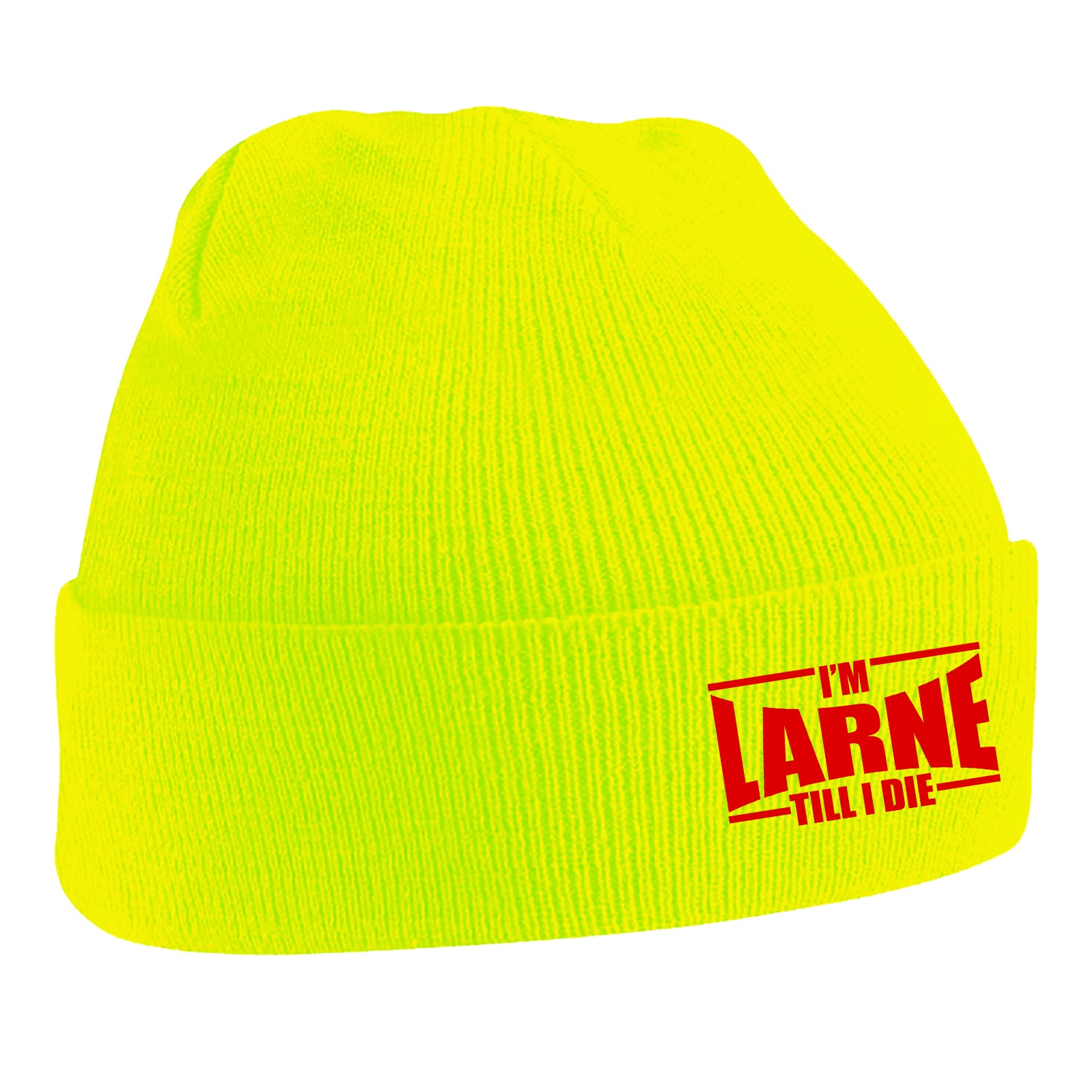 Larne Football Beanie Hat