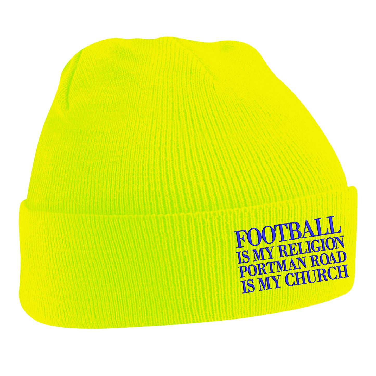 Ipswich Town Portman Road Beanie Hat