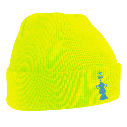Retro Coventry FA Cup Winners Embroidered Beanie Hat