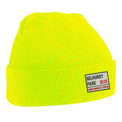 Selhurst Park SE25 Embroidered Beanie Hat