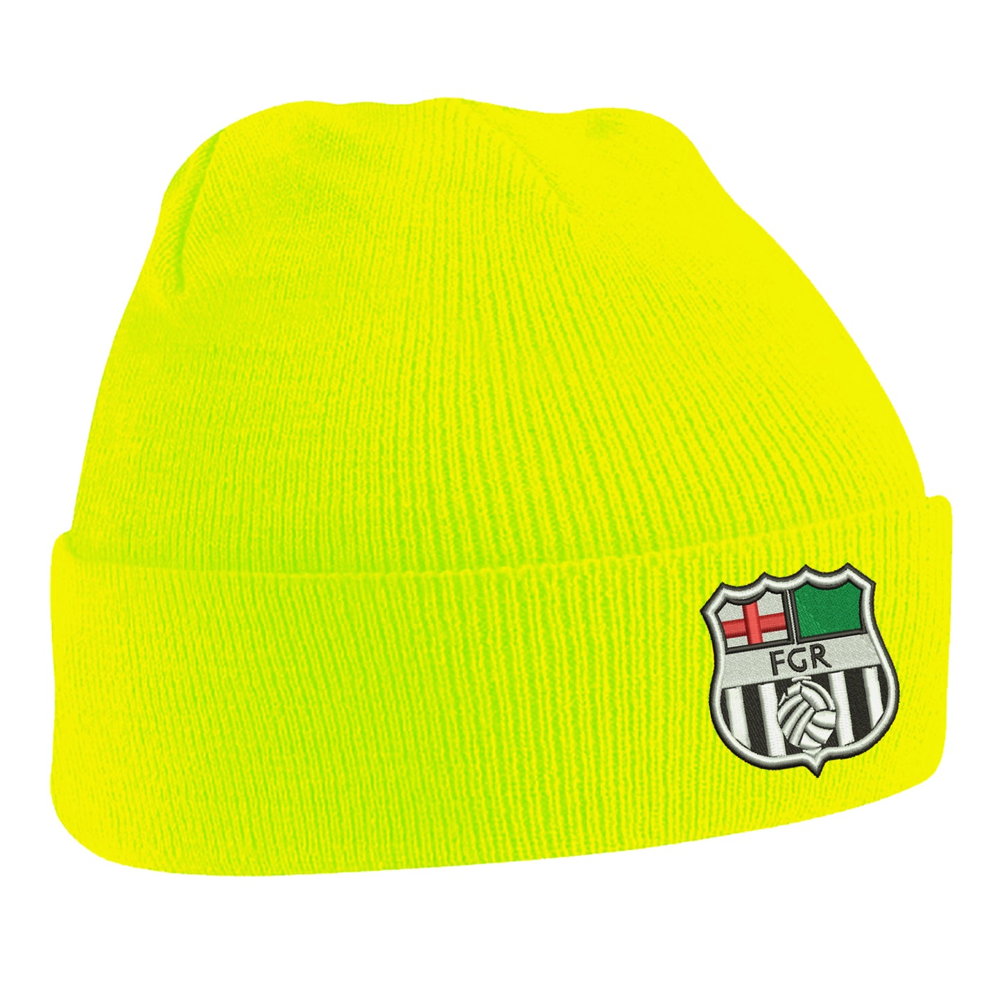 Retro Forest Green 1975 Embroidered Beanie Hat