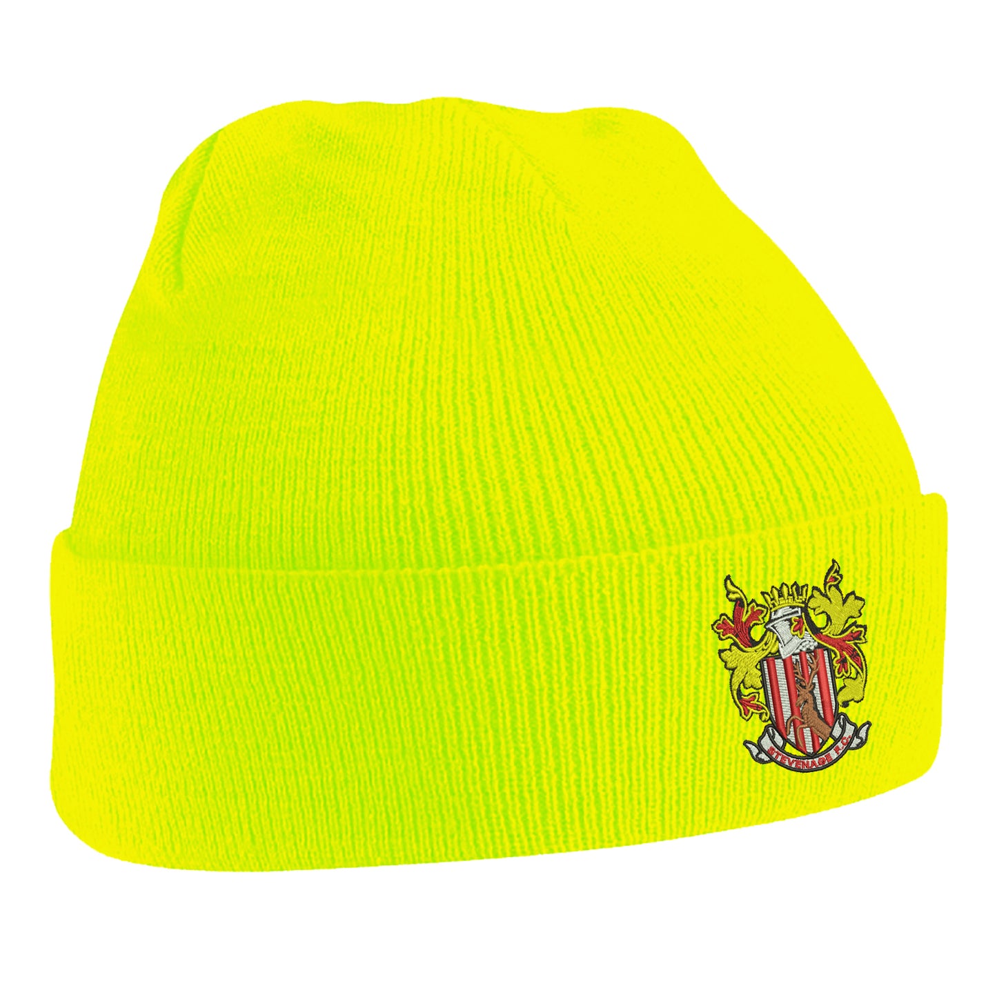 Retro Stevenage 1976 Embroidered Beanie Hat