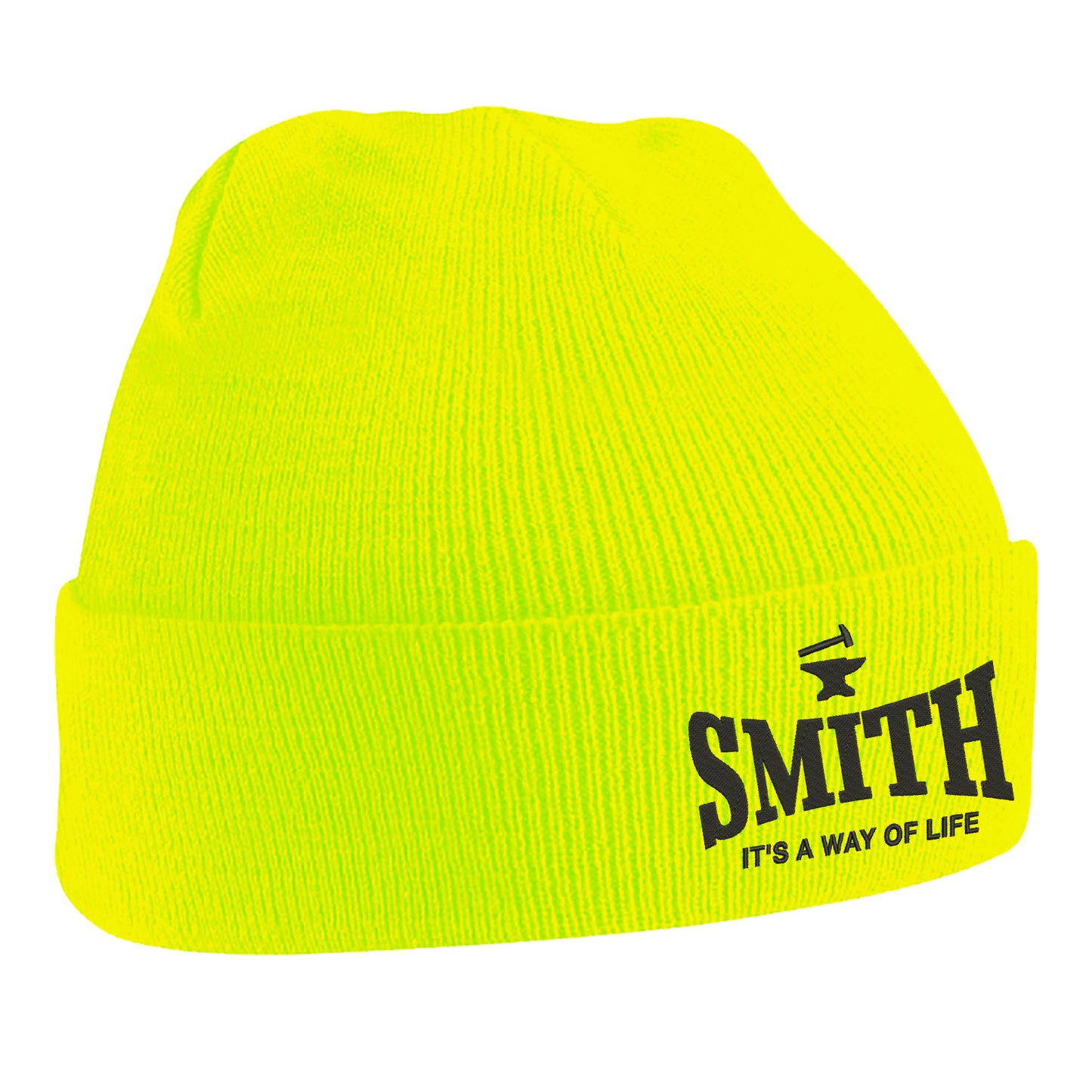 Smith Embroidered Beanie Hat