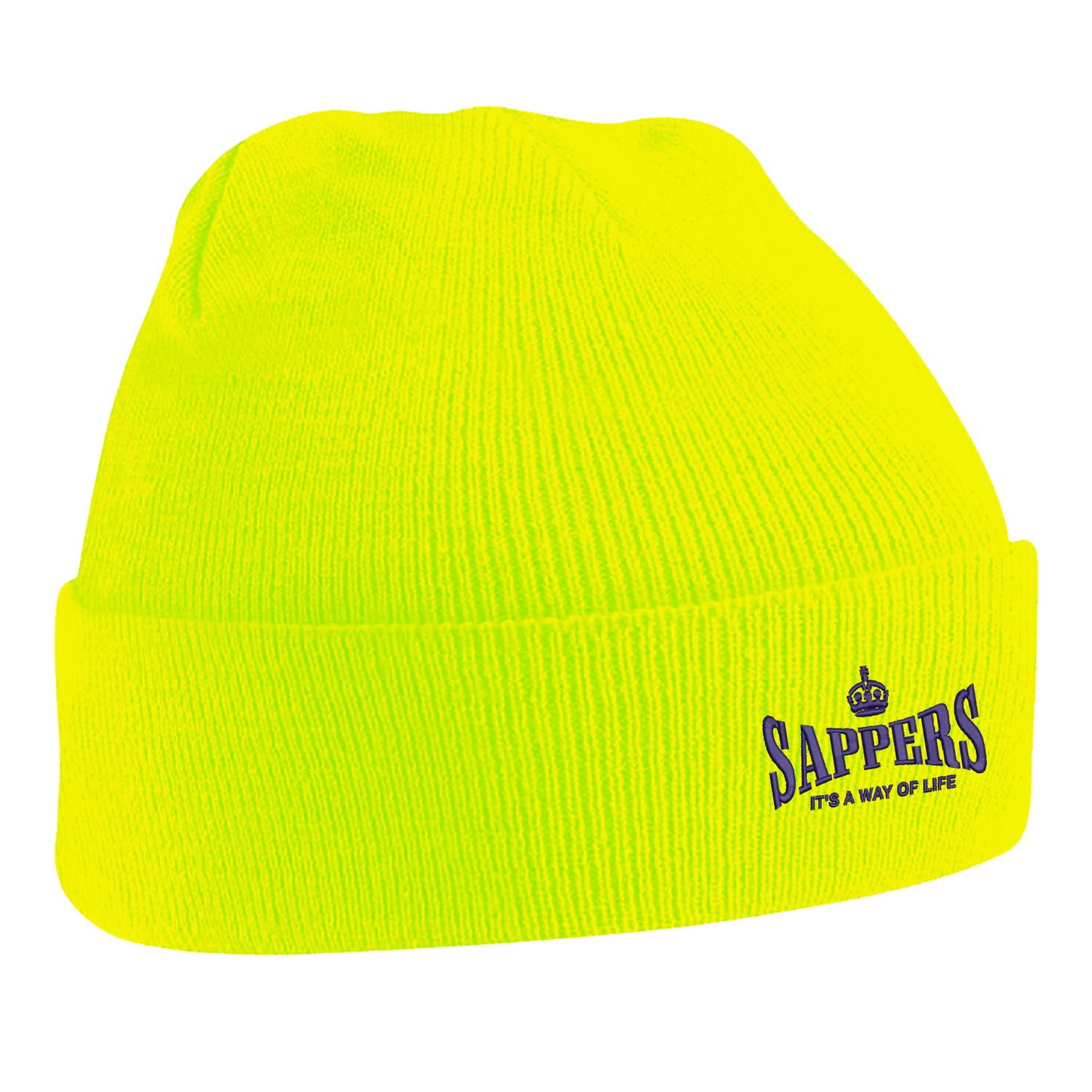 Sappers It's a Way of Life Embroidered Beanie Hat