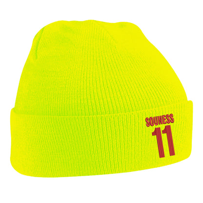 Souness 11 Embroidered Beanie Hat