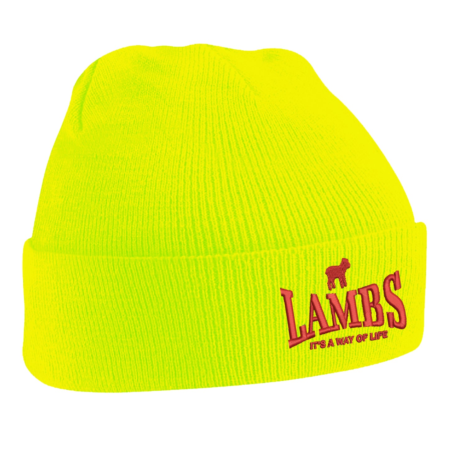 Lambs It's a Way of Life Beanie Hat