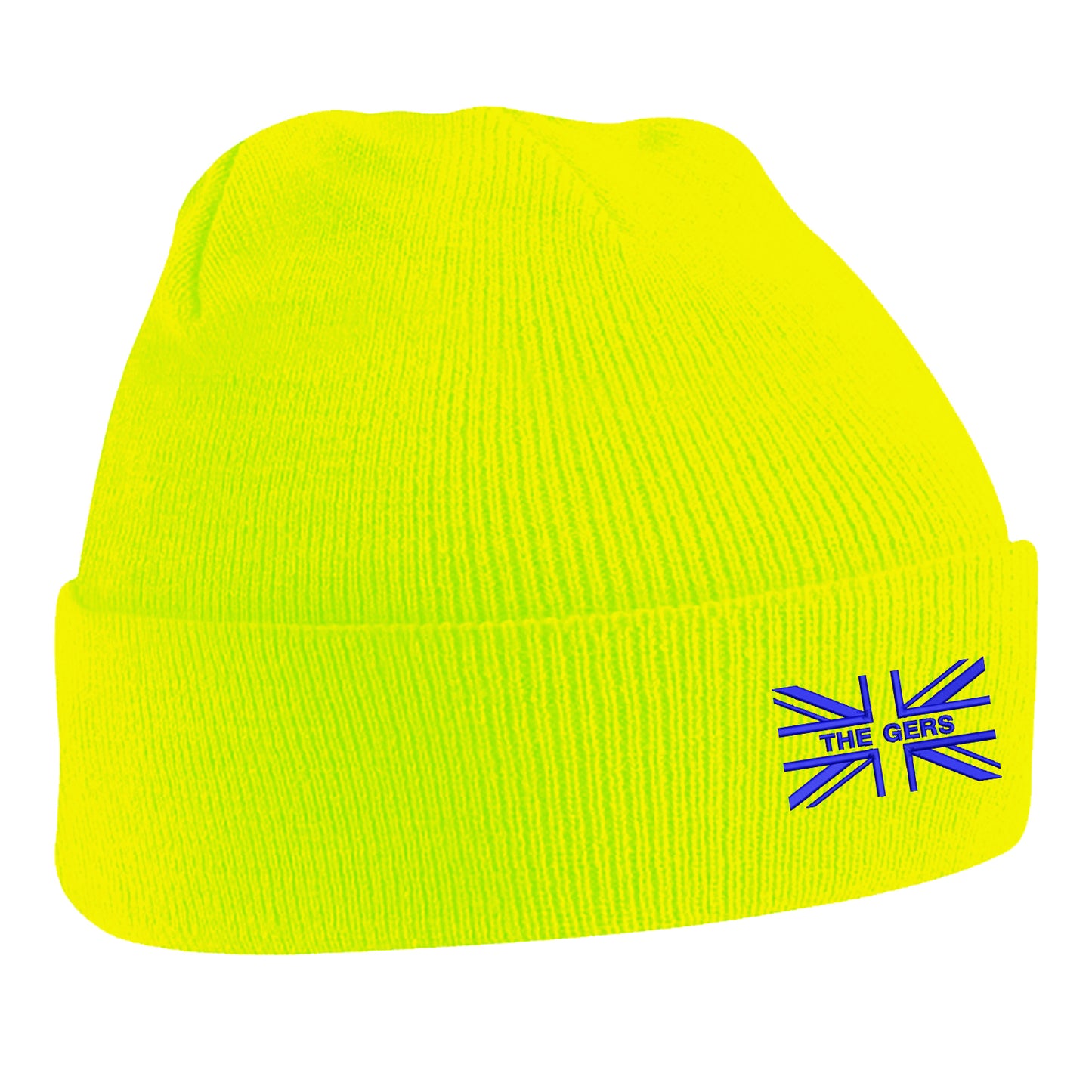 The Gers Union Jack Embroidered Beanie Hat